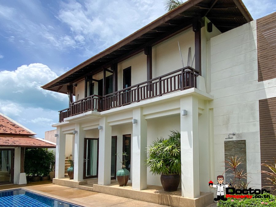 Asian Style 2 Bedroom Villa, near Bangrak Beach, Koh Samui – For Sale